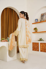 Citrus Embroidered Lawn 3-Piece Pret Suit