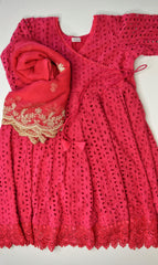 Schiffli Angrakha Set