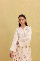 2PC Embroidered Dress-1064