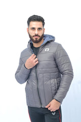 Fitness Welt- Grey Puffer Jacket