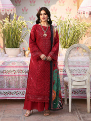Elena | 3 PC Embroidered Luxury Lawn