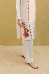 2PC Embroidered Dress-1069