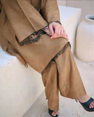 Golden Two Piece Suit