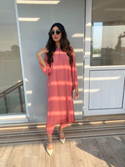 Threaded Love (Two pc) peach