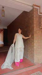 Farshi Shalwar three pc(pay-now)