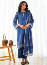 SM03 - Sahar Unstitched 3 Piece Lawn
