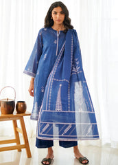 SM03 - Sahar Unstitched 3 Piece Lawn