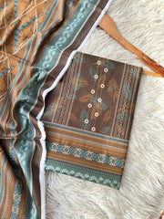 MZ64 - Mizaj Lawn Printed 2P