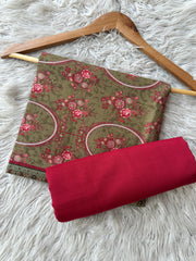 SA36 - Safina Unstitched Khaddar 2P