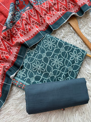 SA2 - Safina Printed Khaddar 3P