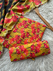 AL91 - Alkaram Printed Khaddar 3P