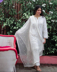 White Three Piece Suit