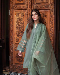 Olive Green Three Piece Suit