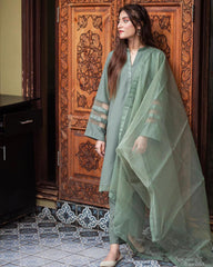 Olive Green Three Piece Suit