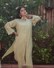 Lemon Yellow Two Piece