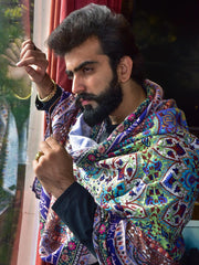 Zamana Odhni (Men-Blue)