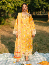 Ivory-01 - Embroidered Lawn 3P