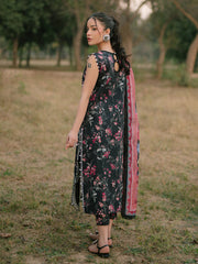 Ivory-08 - Embroidered Lawn 3P