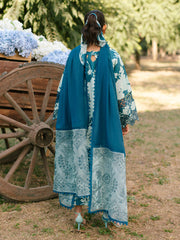 Ivory-11 - Embroidered Lawn 3P