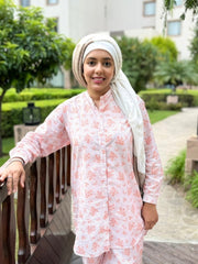 Lines in Tangerine Dress for Girls