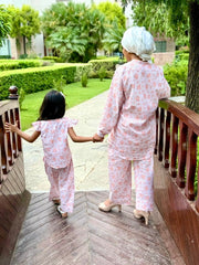 Lines in Tangerine Dress for Girls