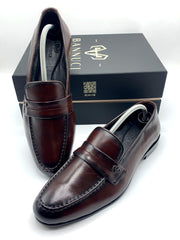 Luxury Choco Handmade Loafer Shoes
