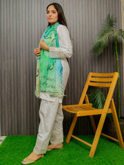 Naqshah (Map) Silk Stole