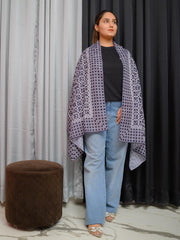 Jaan e Huroof Stole (Black)