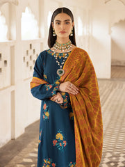 2A - Khaddar Embroidered 3P