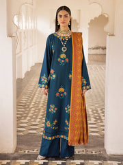 2A - Khaddar Embroidered 3P