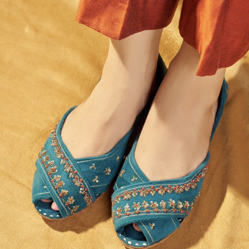 Virsa (Teal) - Jooti Shooti