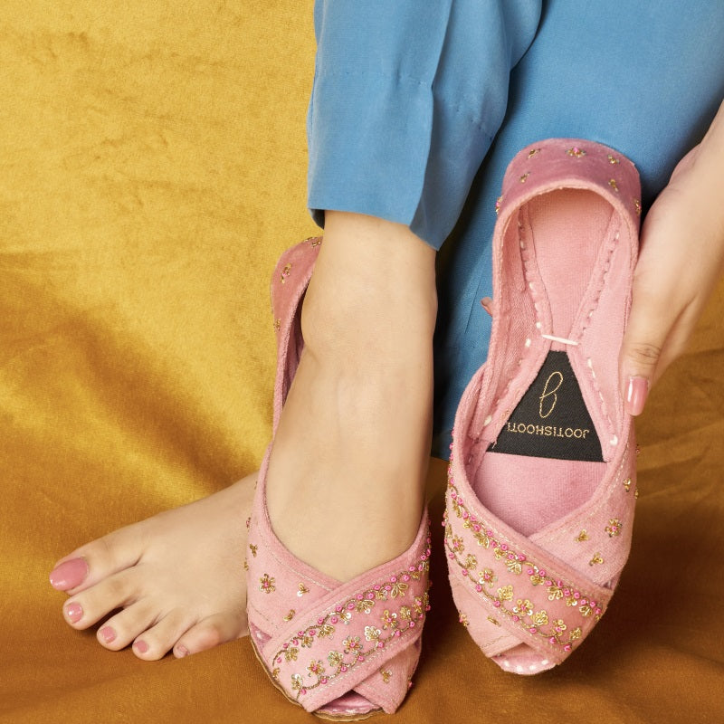 Virsa (Soft Pink) - Jooti Shooti