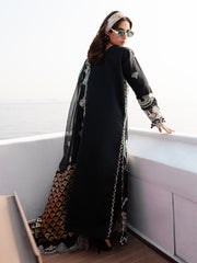 MS-01 - Embroidered Luxury Lawn 3P