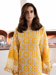 MS-02 - Embroidered Luxury Lawn 3P