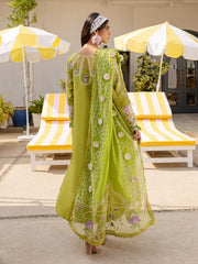 MS-04 - Embroidered Luxury Lawn 3P