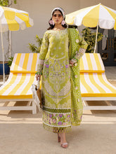 MS-04 - Embroidered Luxury Lawn 3P