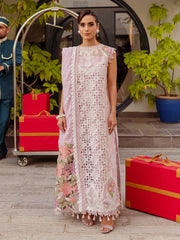 MS-07 - Embroidered Luxury Lawn 3P