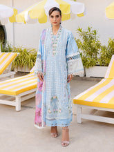 MS-10 - Embroidered Luxury Lawn 3P