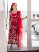 MS-14 - Embroidered Luxury Lawn 3P