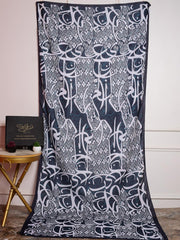 Hujoom e Huroof Odhni (Men-Black)