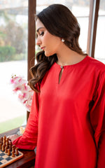 2PC STITCHED - RUST SOLID SR7