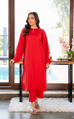 2PC STITCHED - RUST SOLID SR7