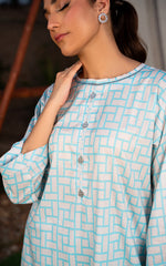 2PC Unstitched -Lawn PR19-MNZ