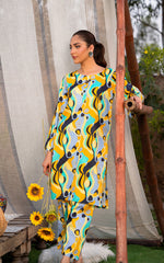 2PC Unstitched -Lawn PR04-YLW