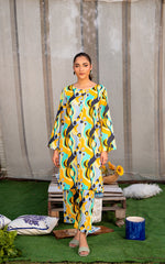 2PC Unstitched -Lawn PR04-YLW