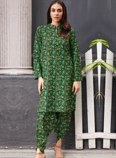 4526 SAMAA - Khaddar Printed 2PC Suit