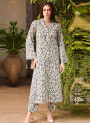 4528 JANNAT - Khaddar Printed 2PC Suit
