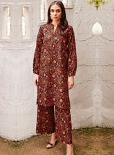 4534 MEHRU - Khaddar Printed 2PC Suit