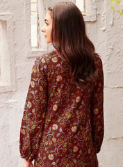 4534 MEHRU - Khaddar Printed 2PC Suit