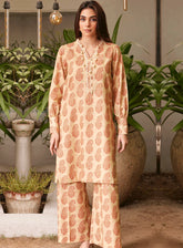 4535 ZEHMEENY - Khaddar Printed 2PC Suit
